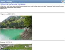 Tablet Screenshot of mountainfishing.ch